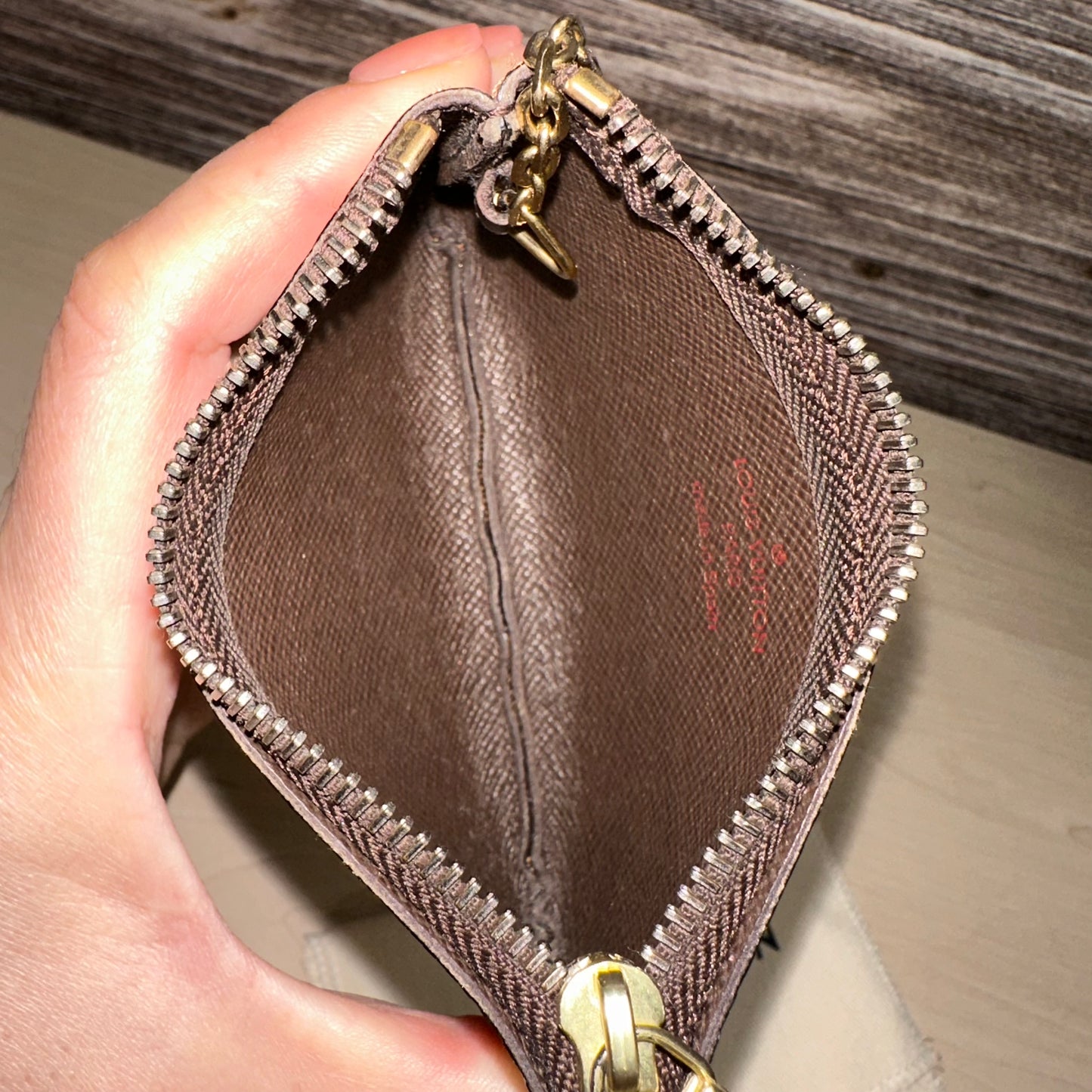 Key Pouch Damier Ebene