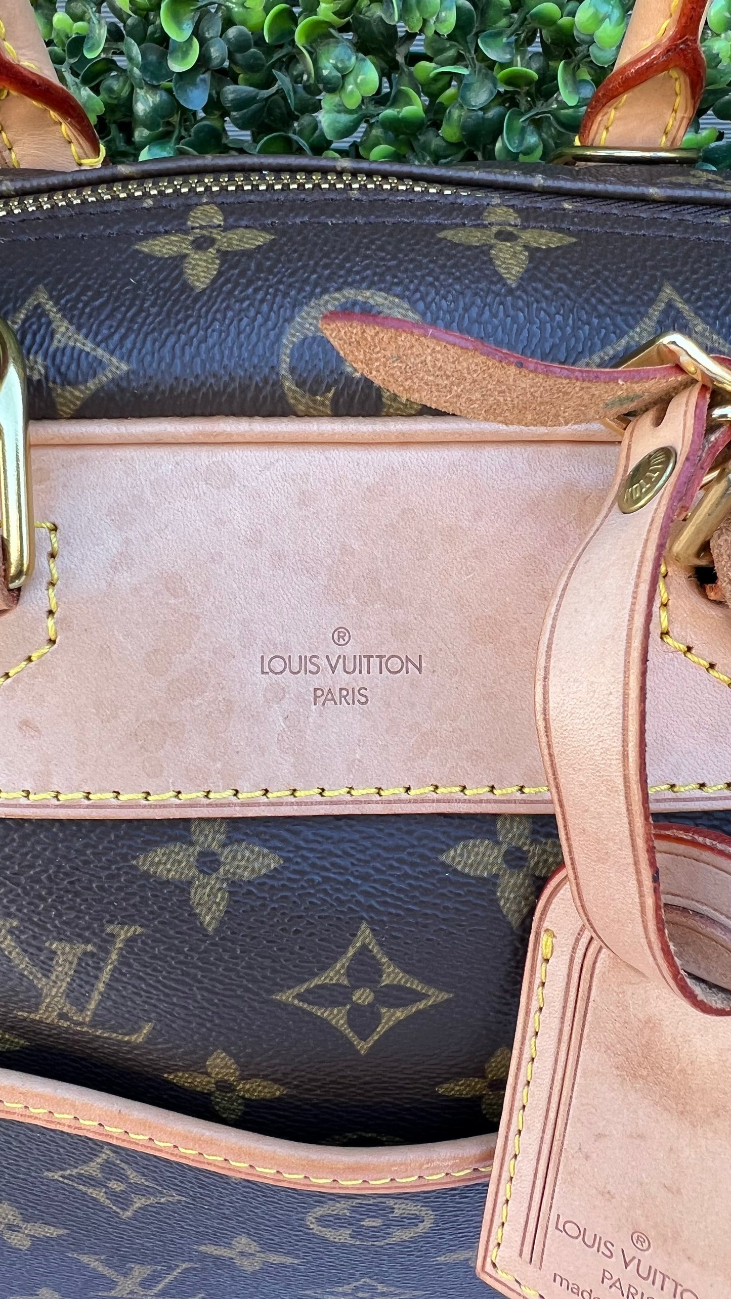 Authentic Preowned Deauville Bag Monogram Canvas