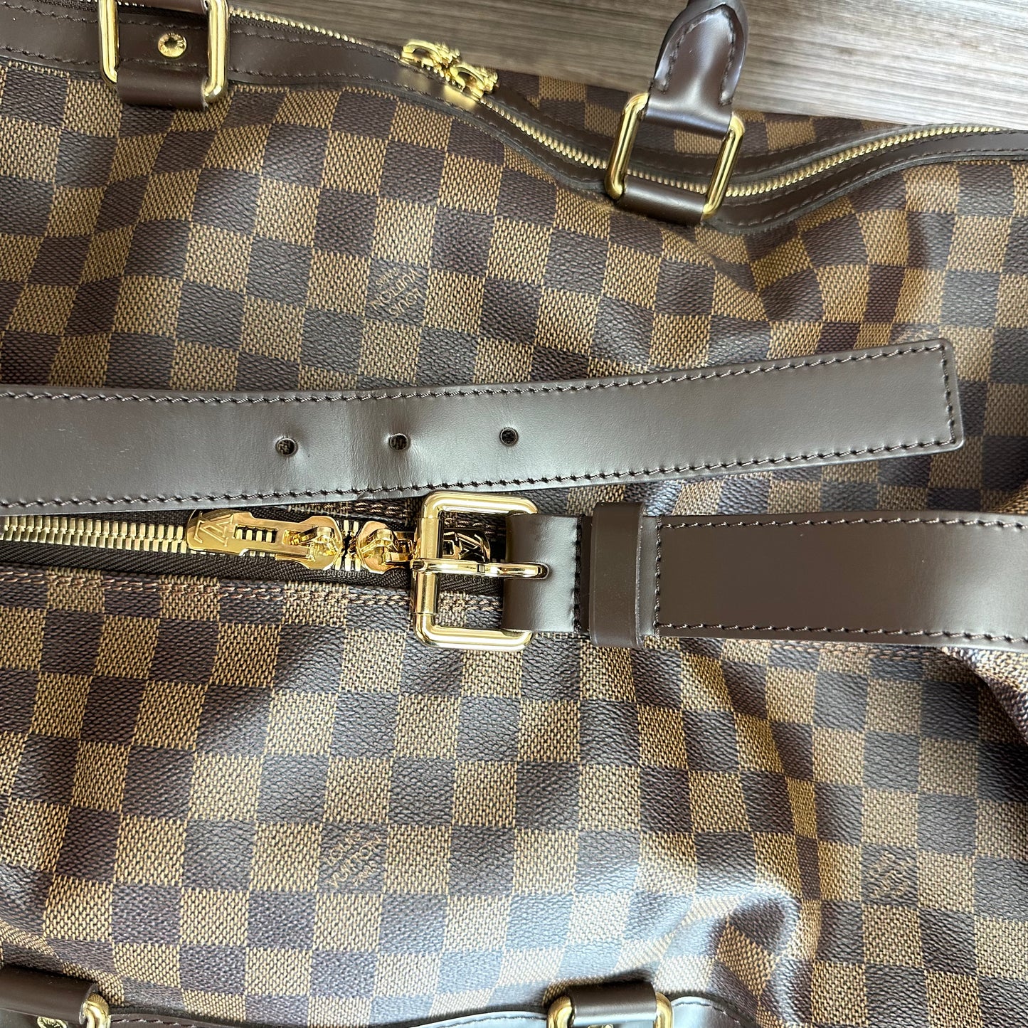 Eole 50 Rolling Travel Luggage Damier Ebene