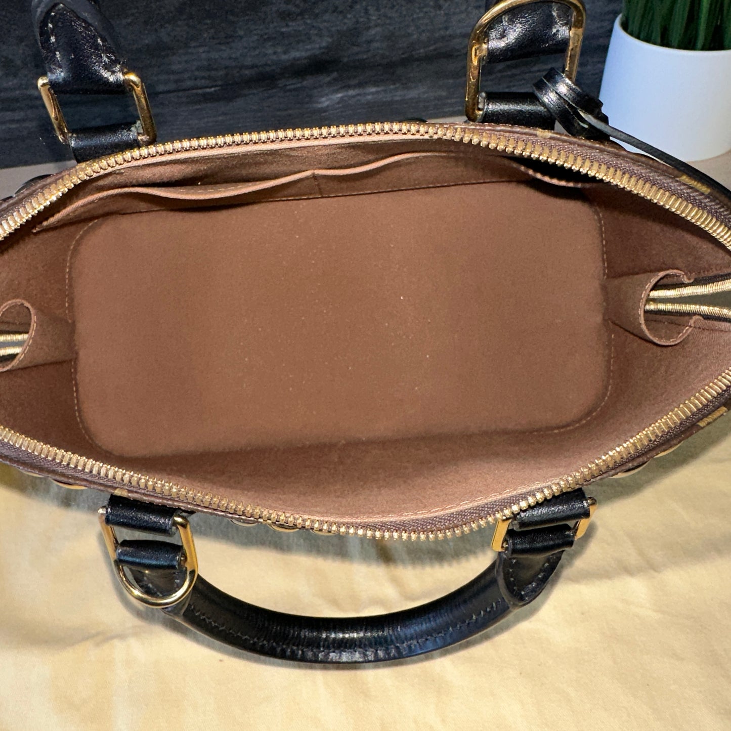 Authentic Preowned RARE Limited Edition Metal Stones Alma PM