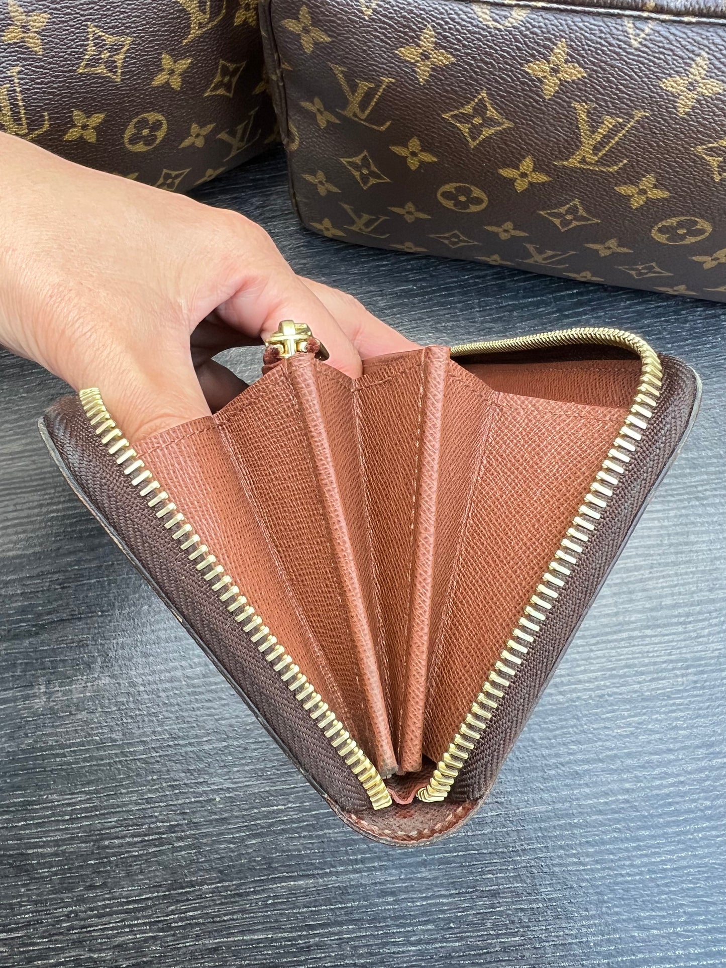 Zippy Wallet Monogram Canvas