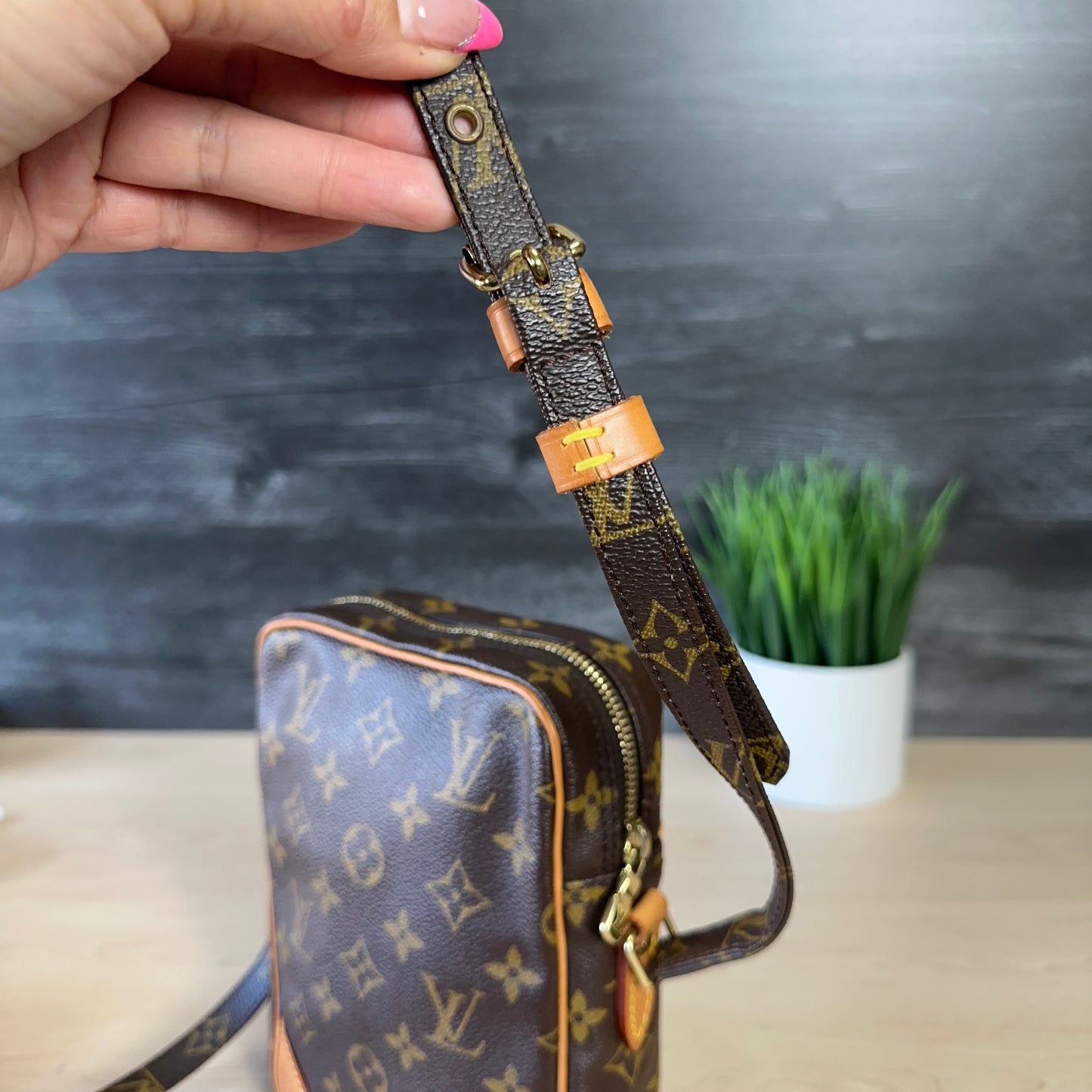 Authentic Preowned Louis Vuitton Danube PM Crossbody