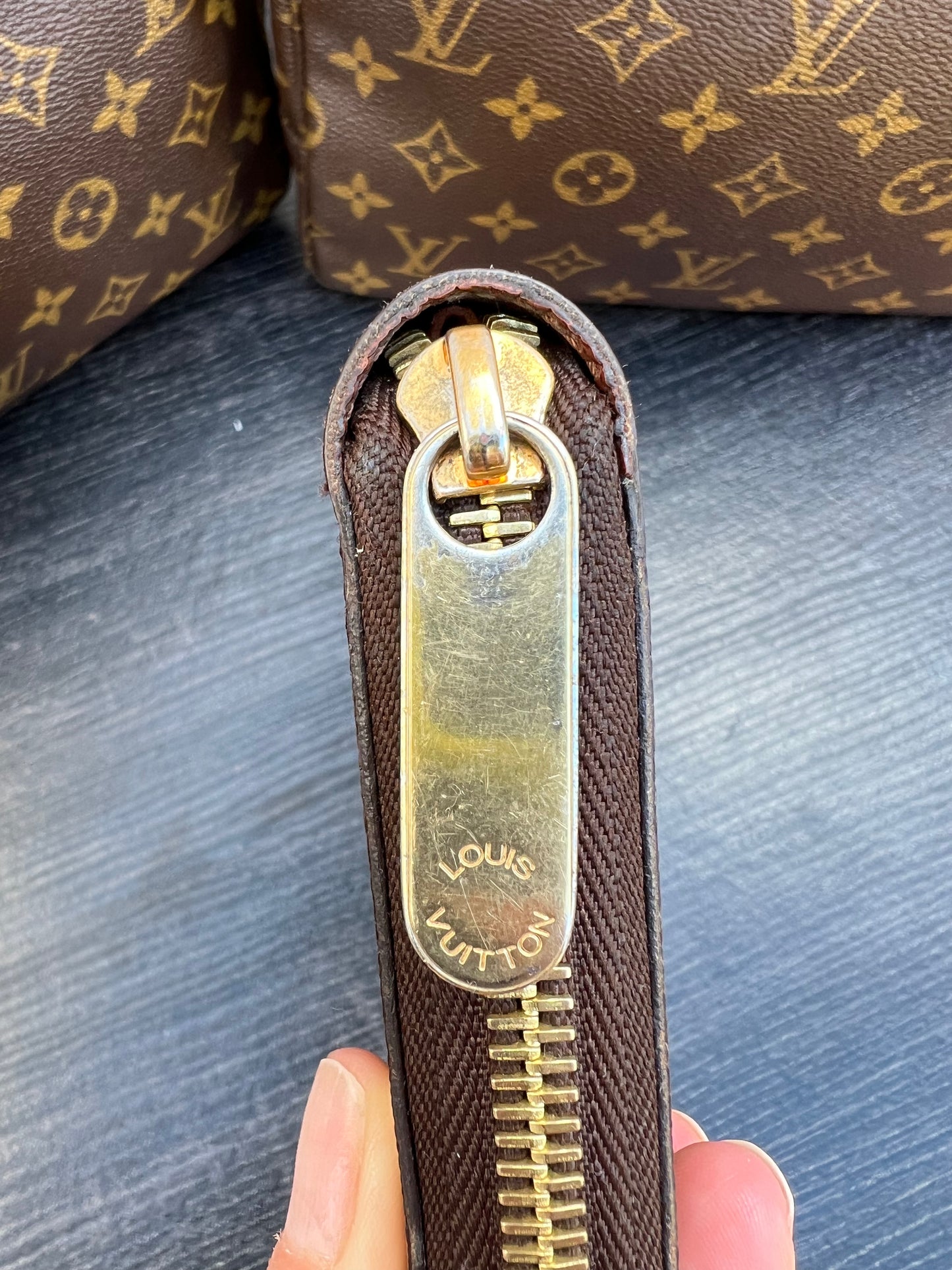 Zippy Wallet Monogram Canvas