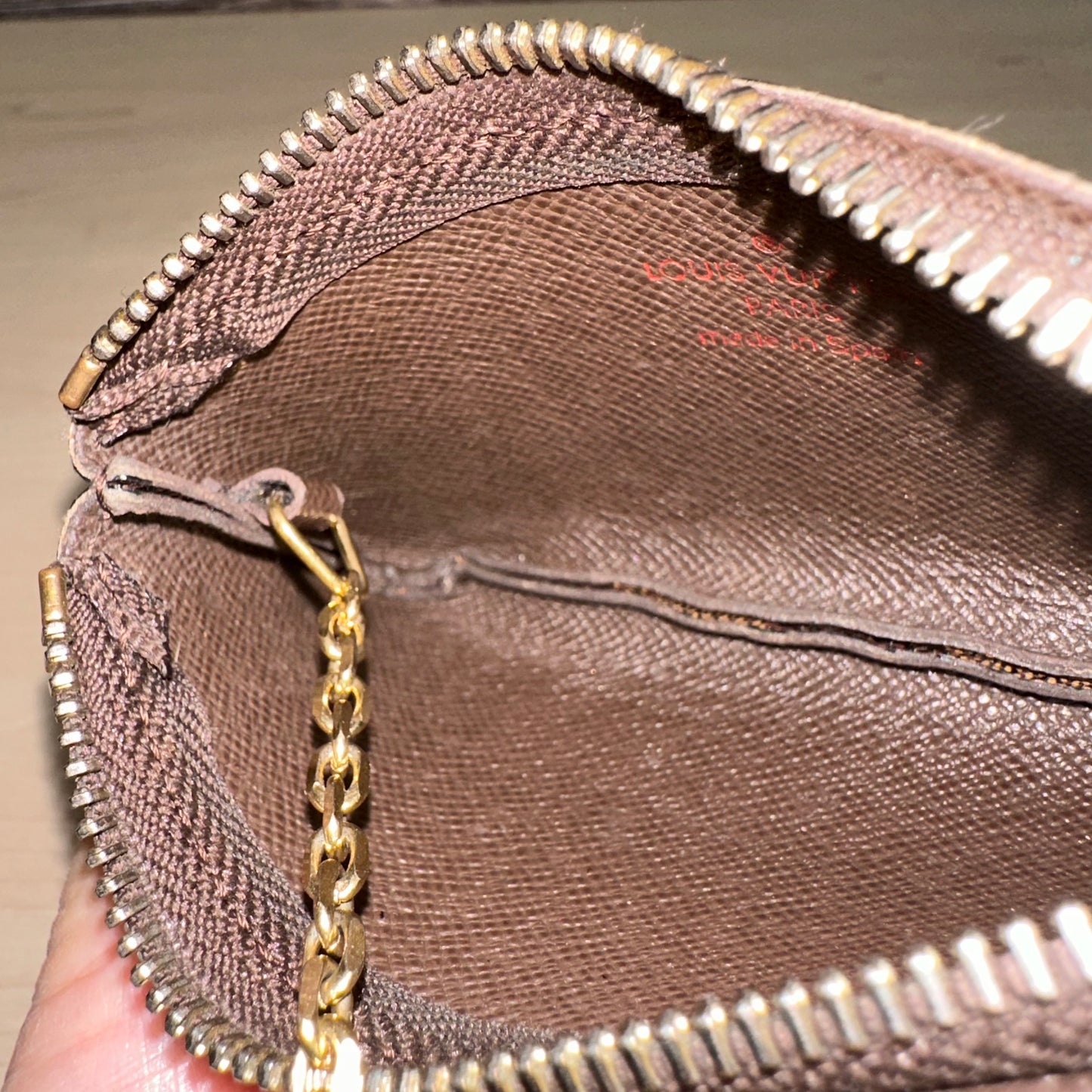 Key Pouch Damier Ebene