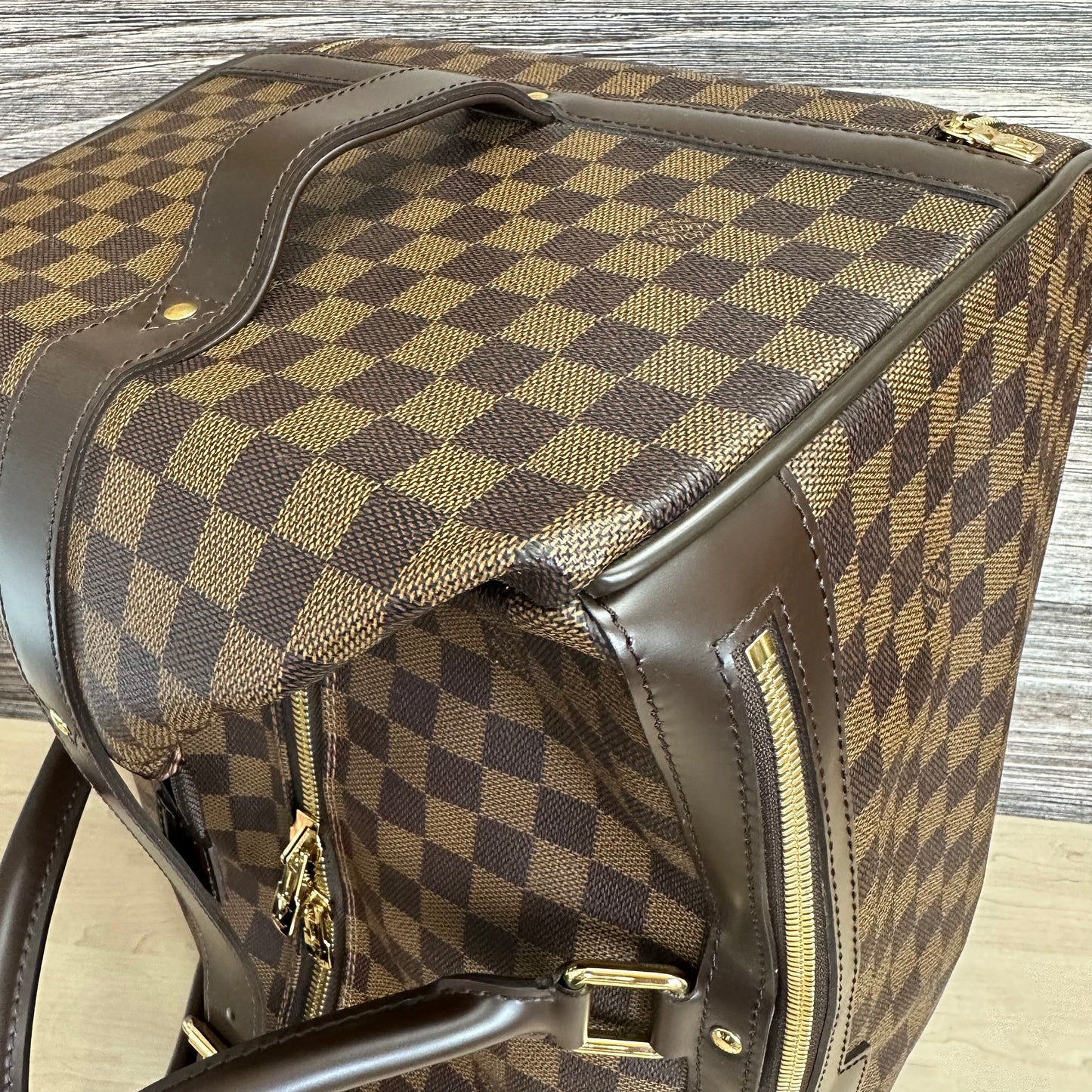 Eole 50 Rolling Travel Luggage Damier Ebene