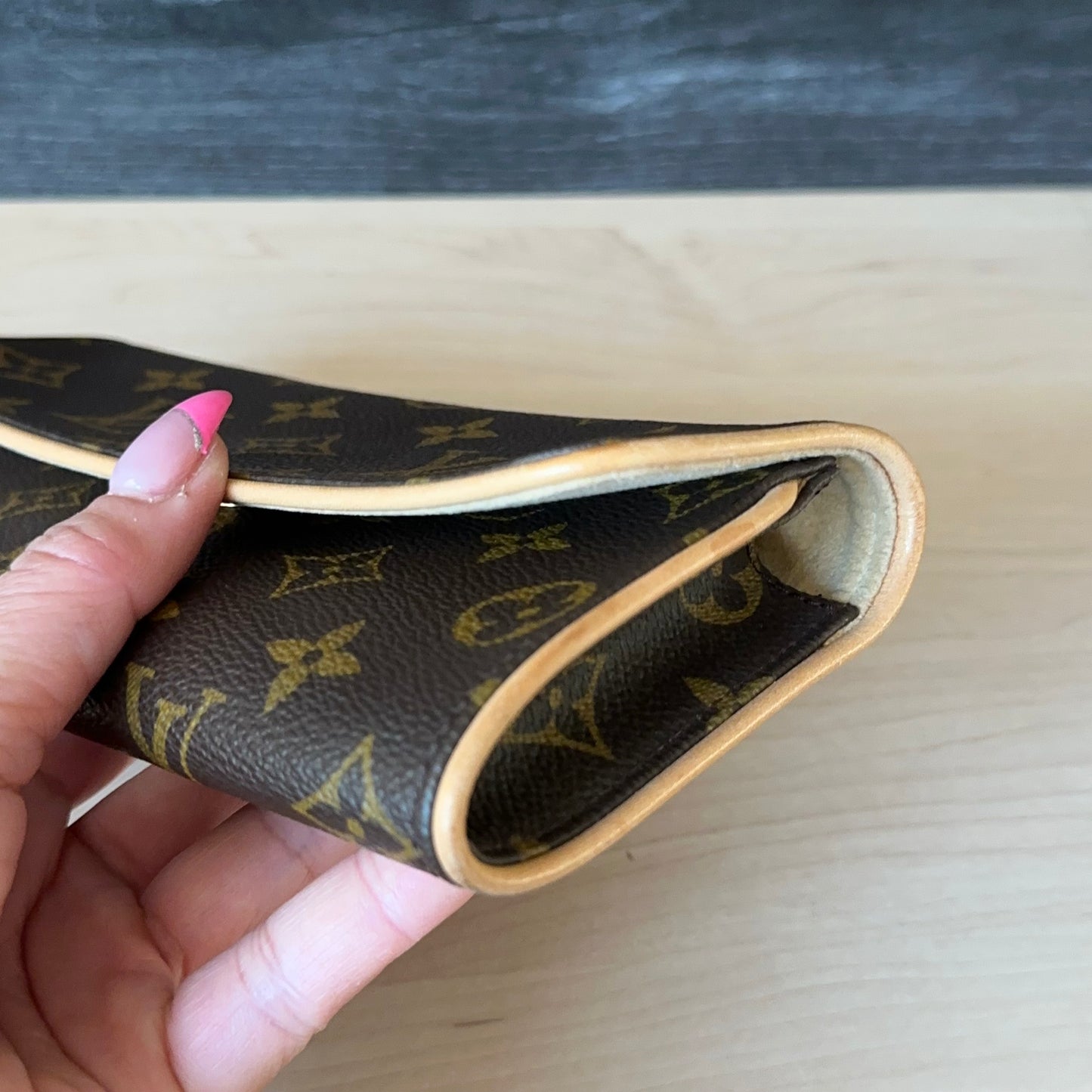 Authentic Preowned LV Monogram Pochette Twin PM Bag