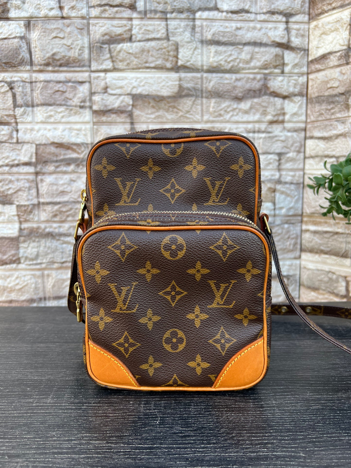 Amazon Crossbody Bag Monogram Canvas