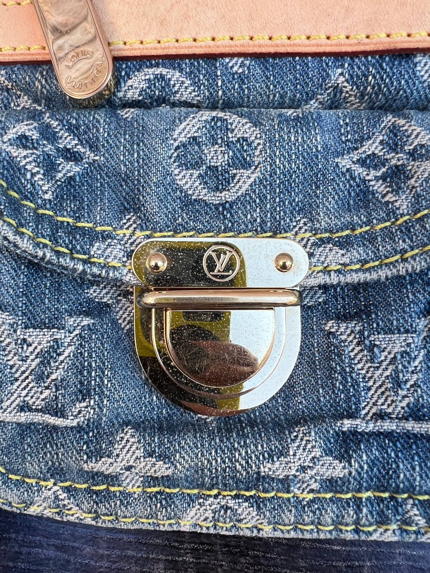 Blue Denim Neo Speedy Bag