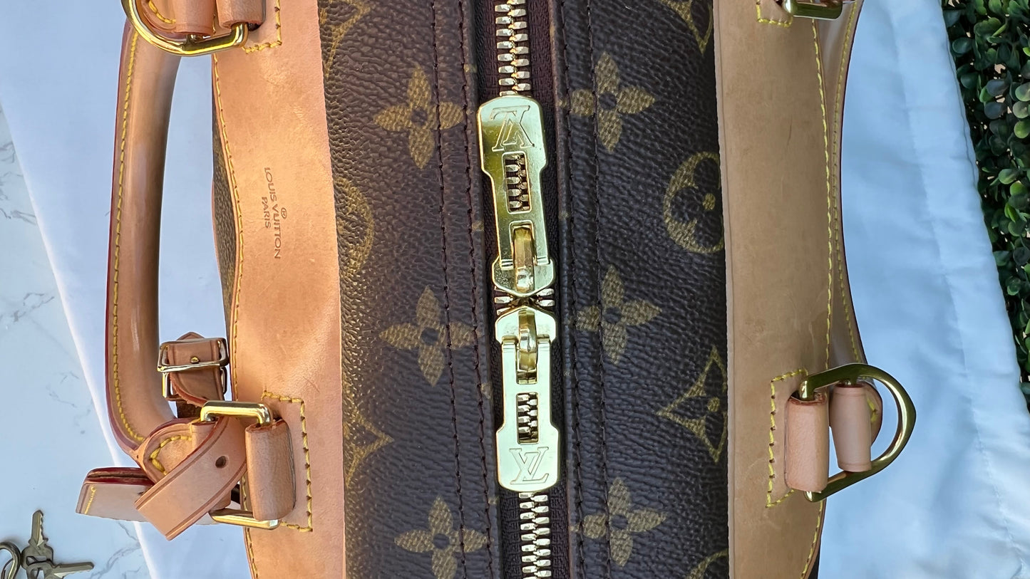 Authentic Preowned Deauville Bag Monogram Canvas