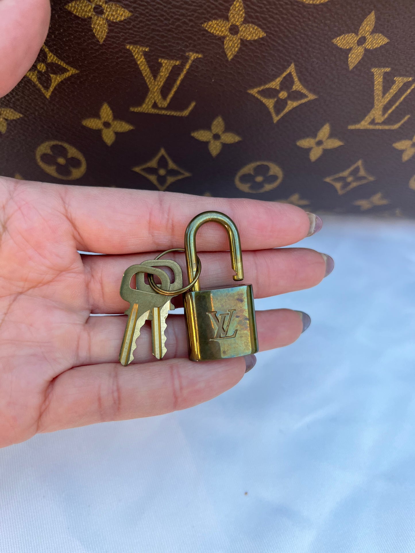 Authentic Preowned Deauville Bag Monogram Canvas