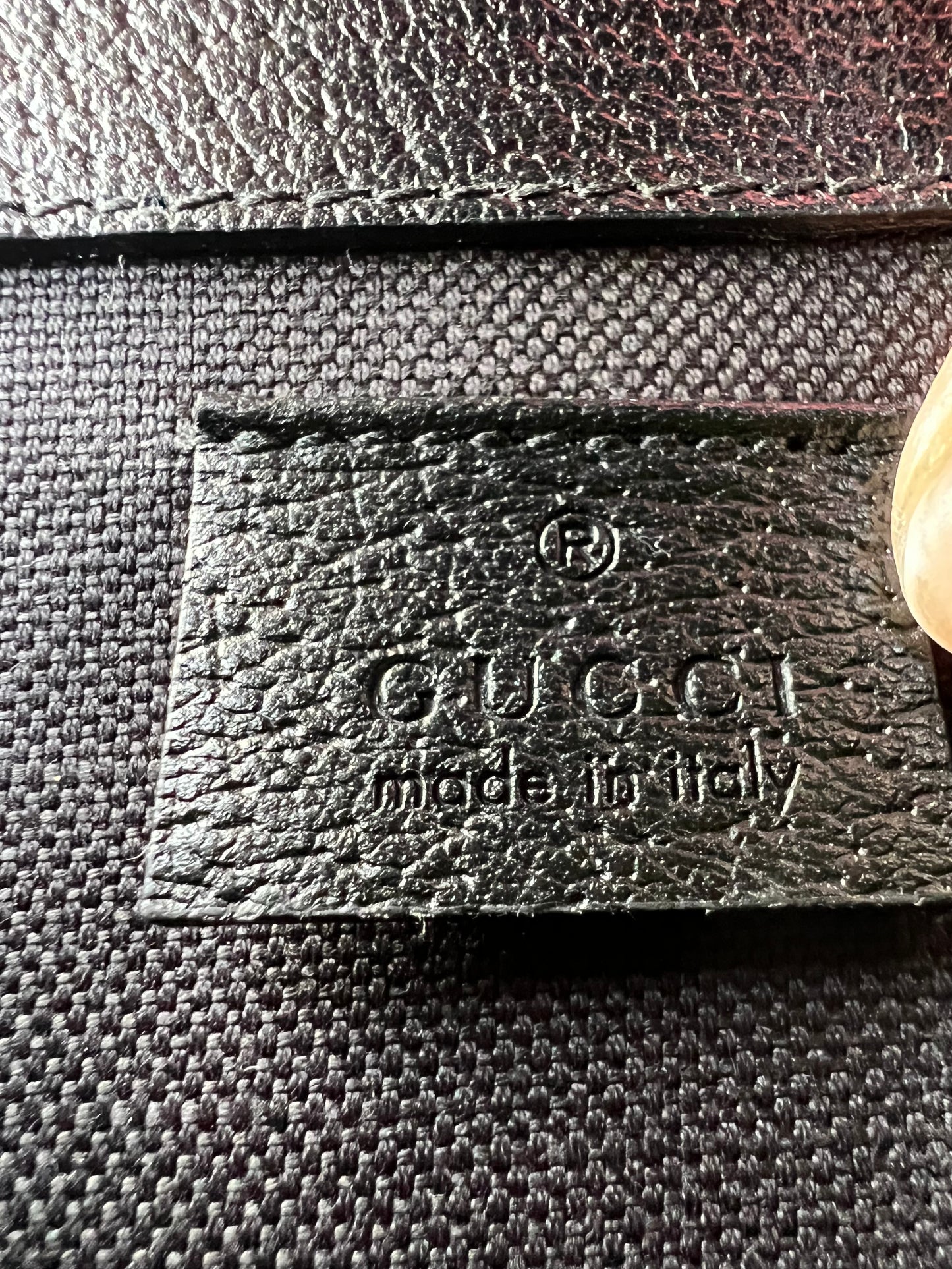 GG Supreme Coated Canvas Psychedelic Belt Bag