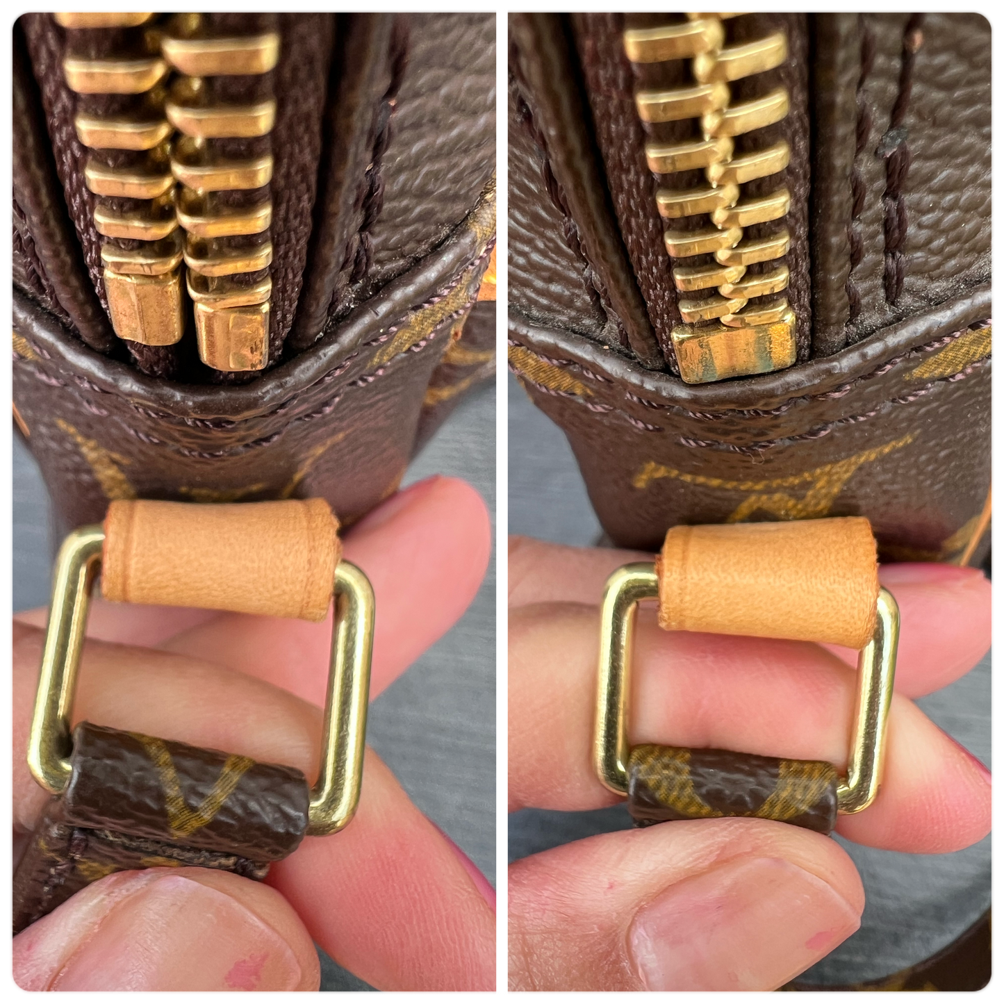 Danube PM Crossbody Monogram Canvas