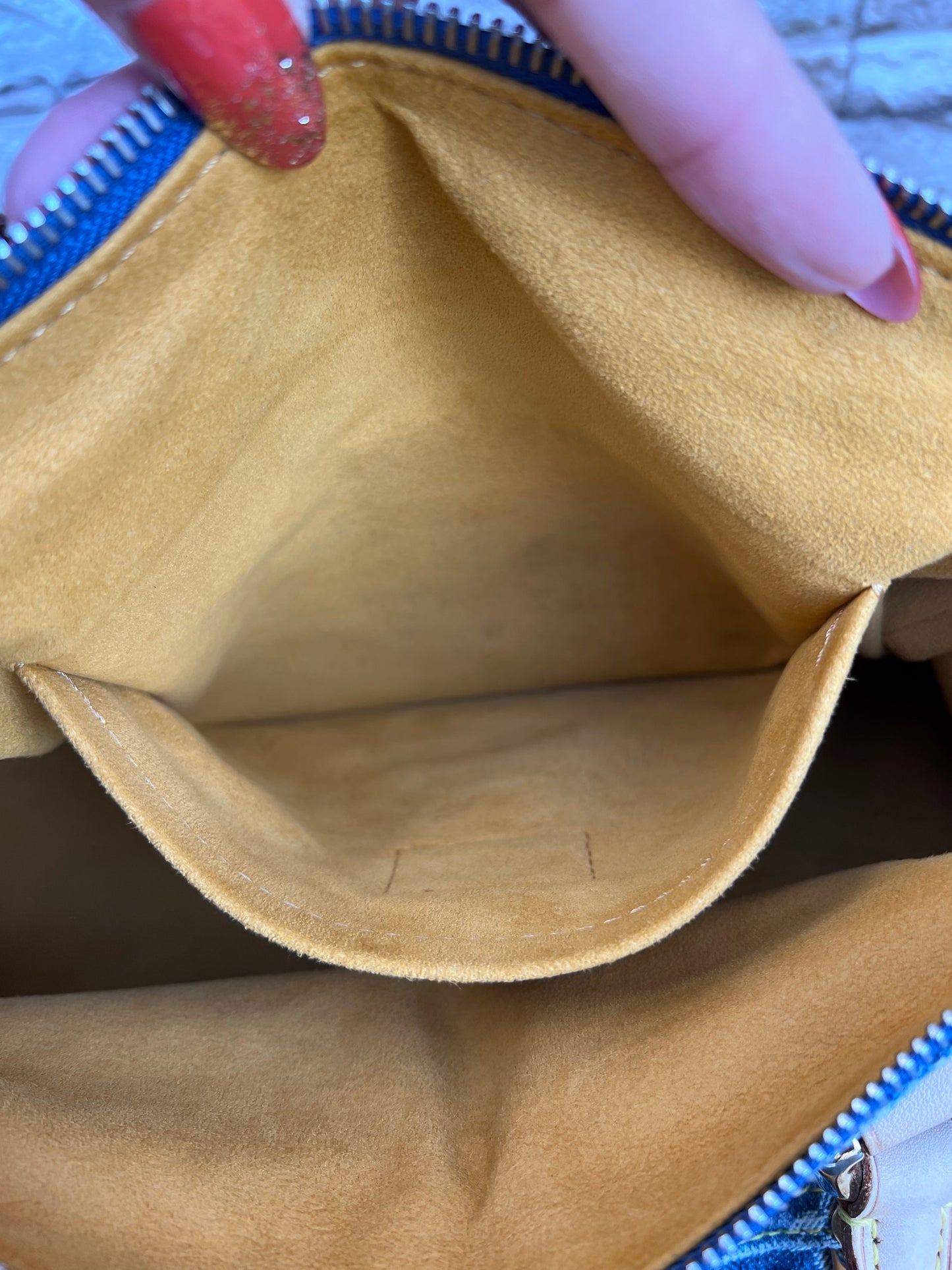 Blue Denim Neo Speedy Bag