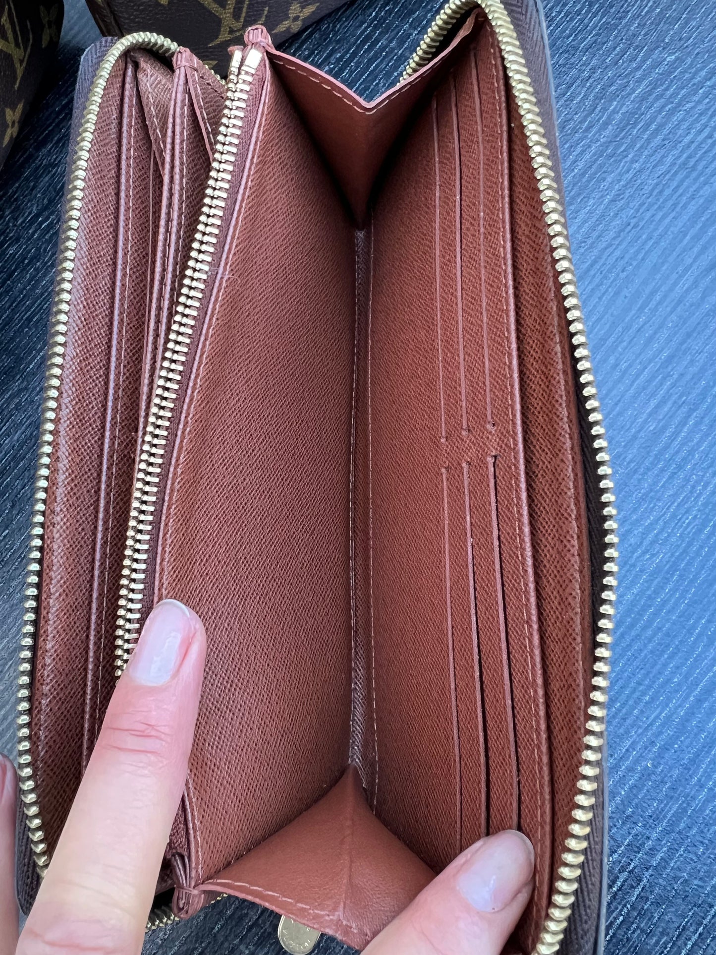 Zippy Wallet Monogram Canvas