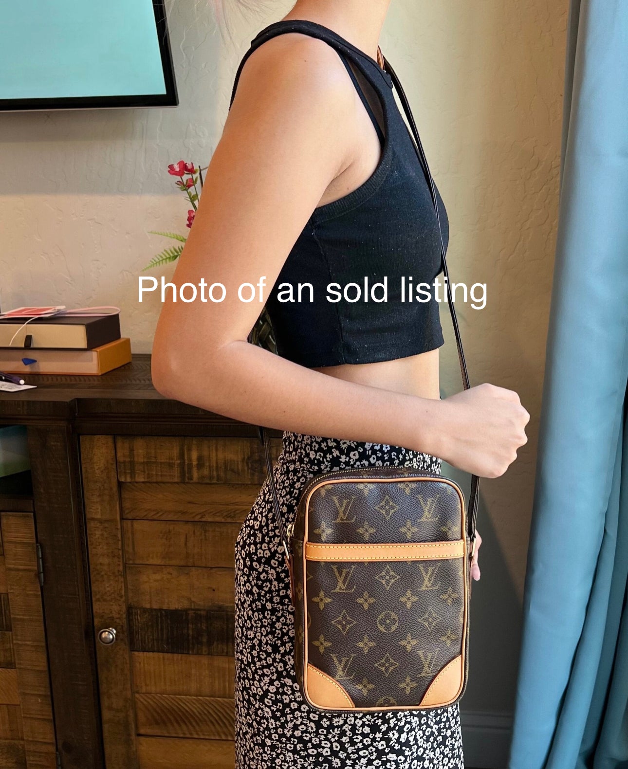 Authentic Preowned Louis Vuitton Danube PM Crossbody
