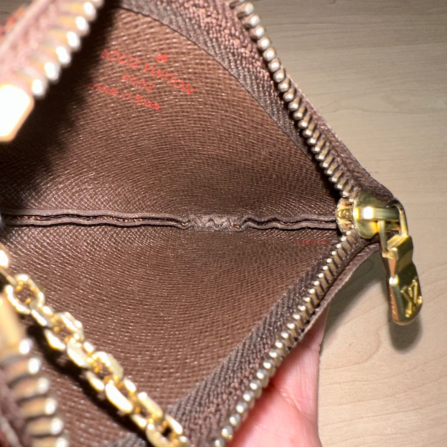 Key Pouch Damier Ebene