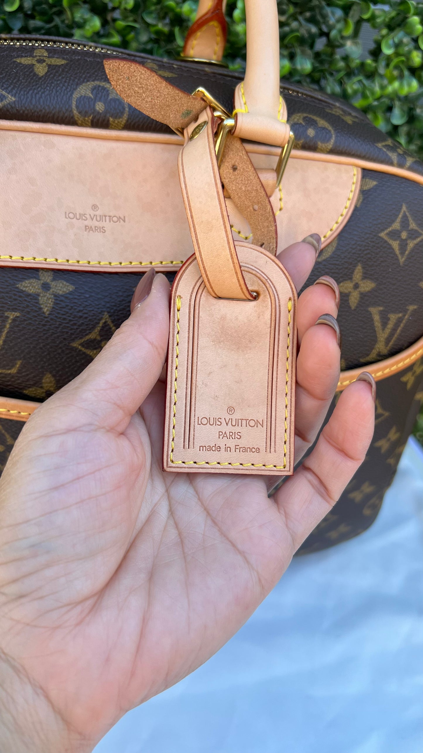 Authentic Preowned Deauville Bag Monogram Canvas