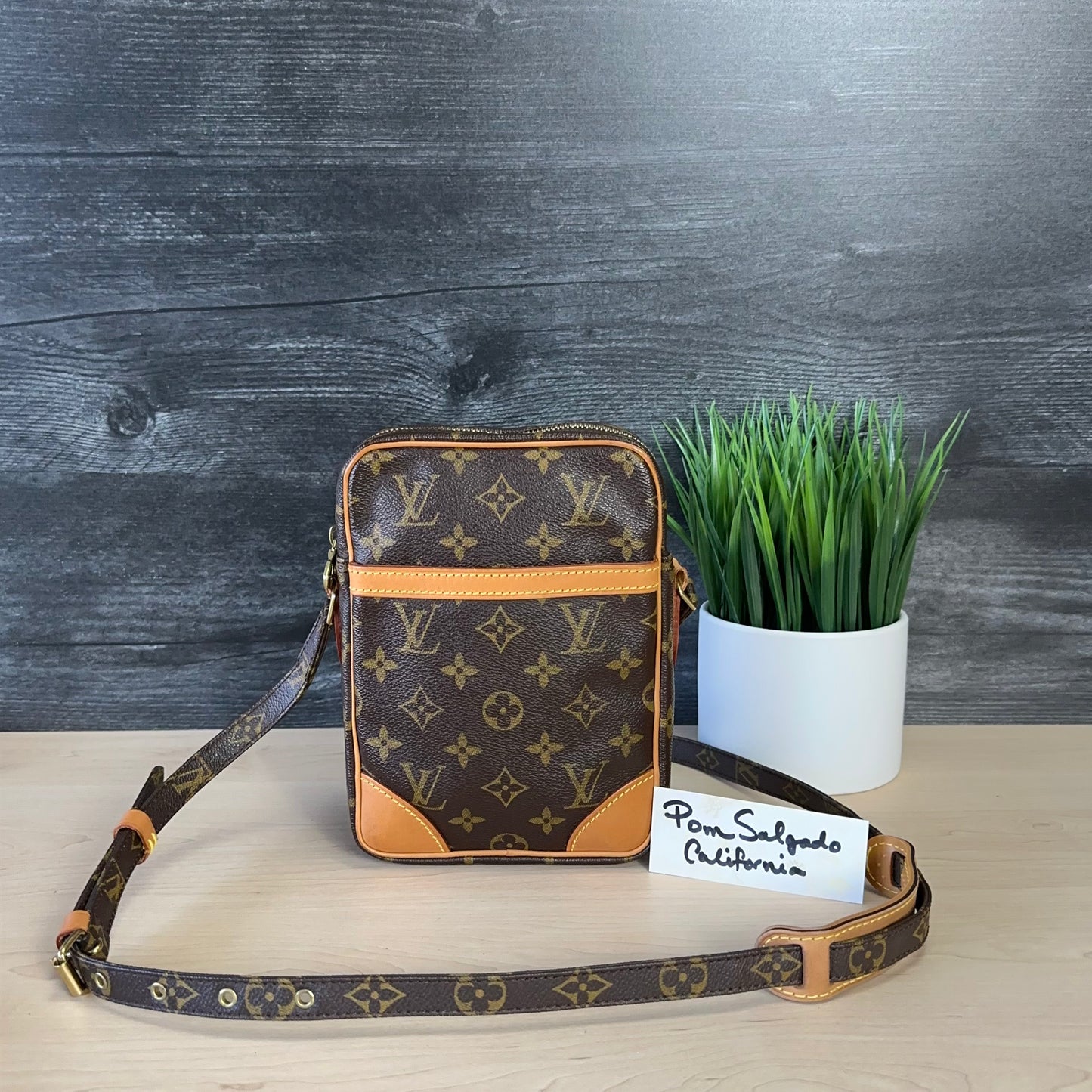 Authentic Preowned Louis Vuitton Danube PM Crossbody