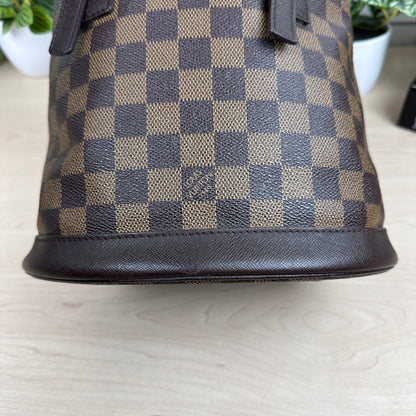 Louis Vuitton Marais Bucket Bag Damier Ebene