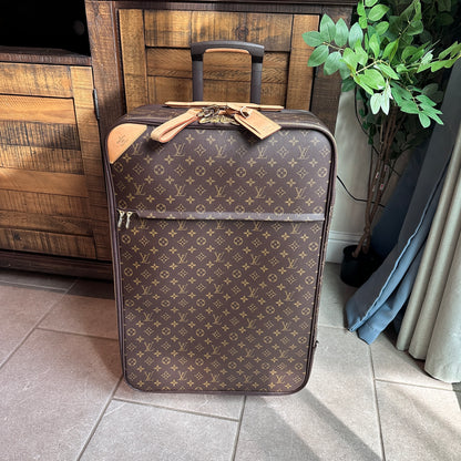 Louis Vuitton Pegase 65 Monogram Rolling Suitcase