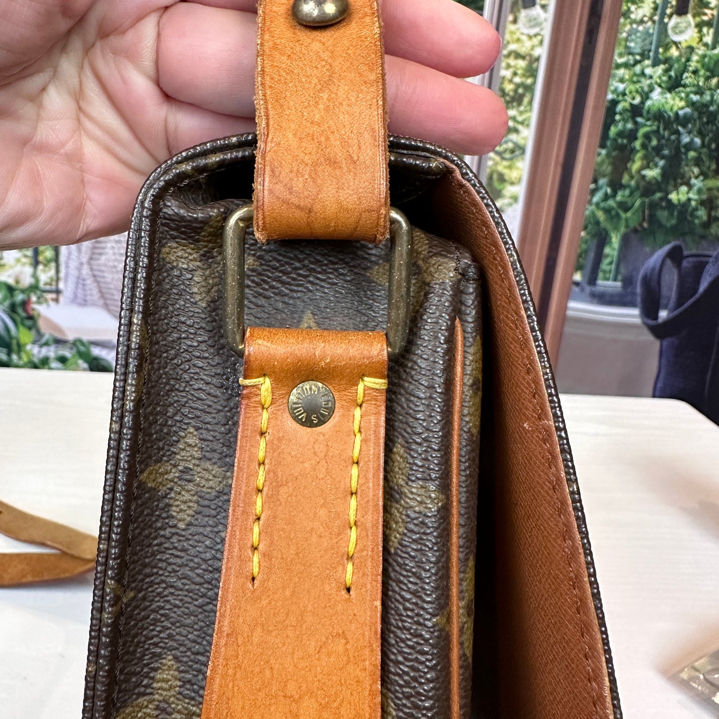 Louis Vuitton Cartouchiere MM Crossbody Bag