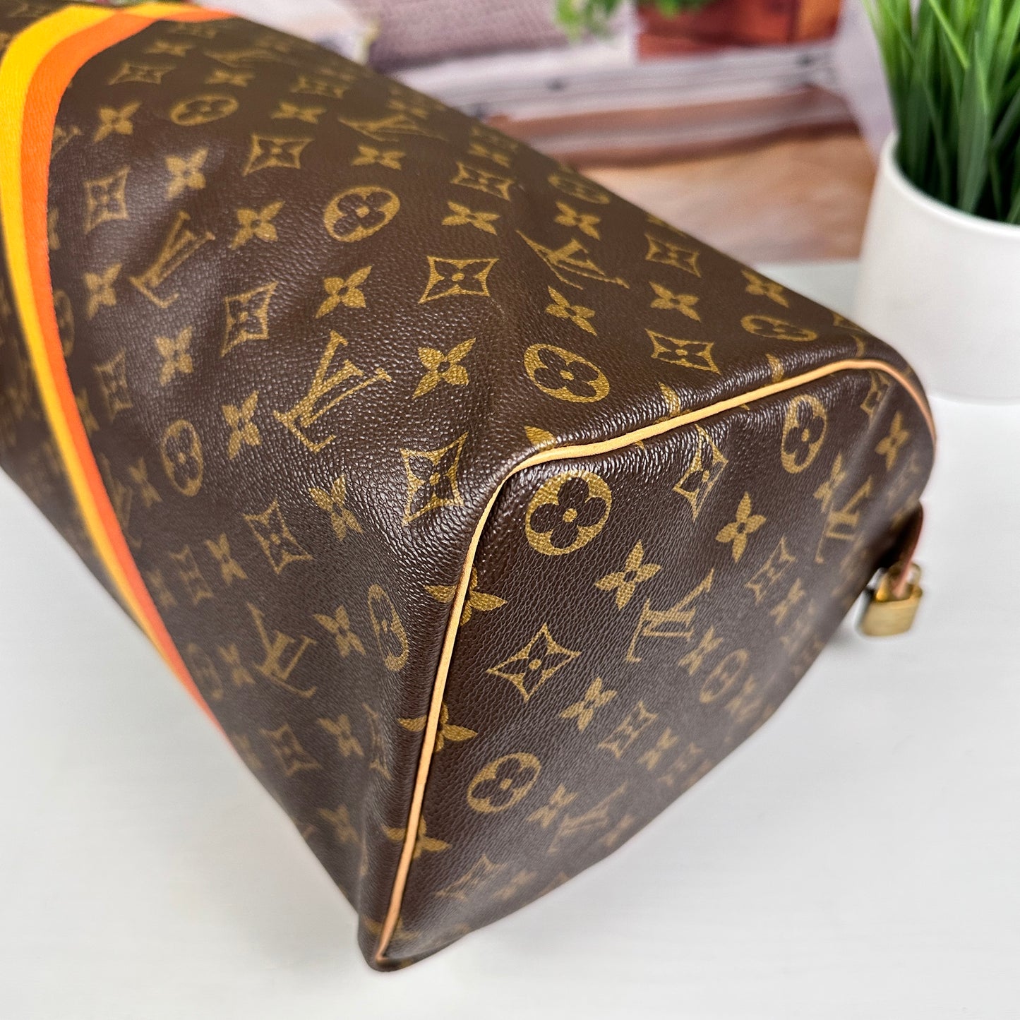 Louis Vuitton Heritage Monogram Speedy 35