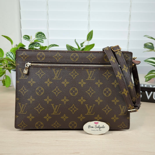 Louis Vuitton Vintage Sac Enghien Shoulder Bag