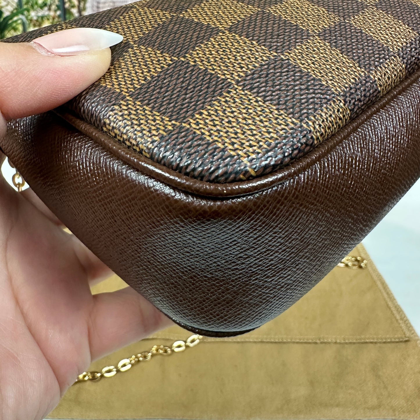 Louis Vuitton Damier Ebene Trousse Pochette