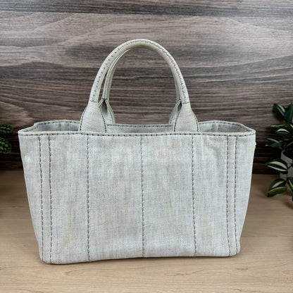 Prada 2-Way Denim Tote Bag