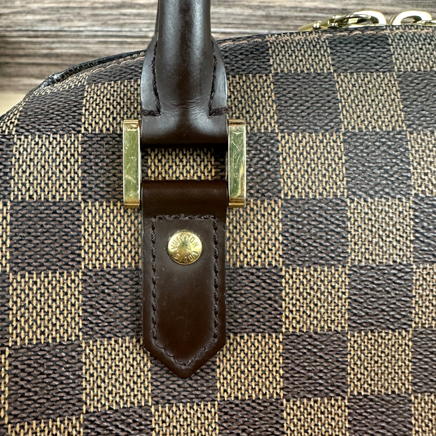 Louis Vuitton Damier Canvas Ribera MM Bag