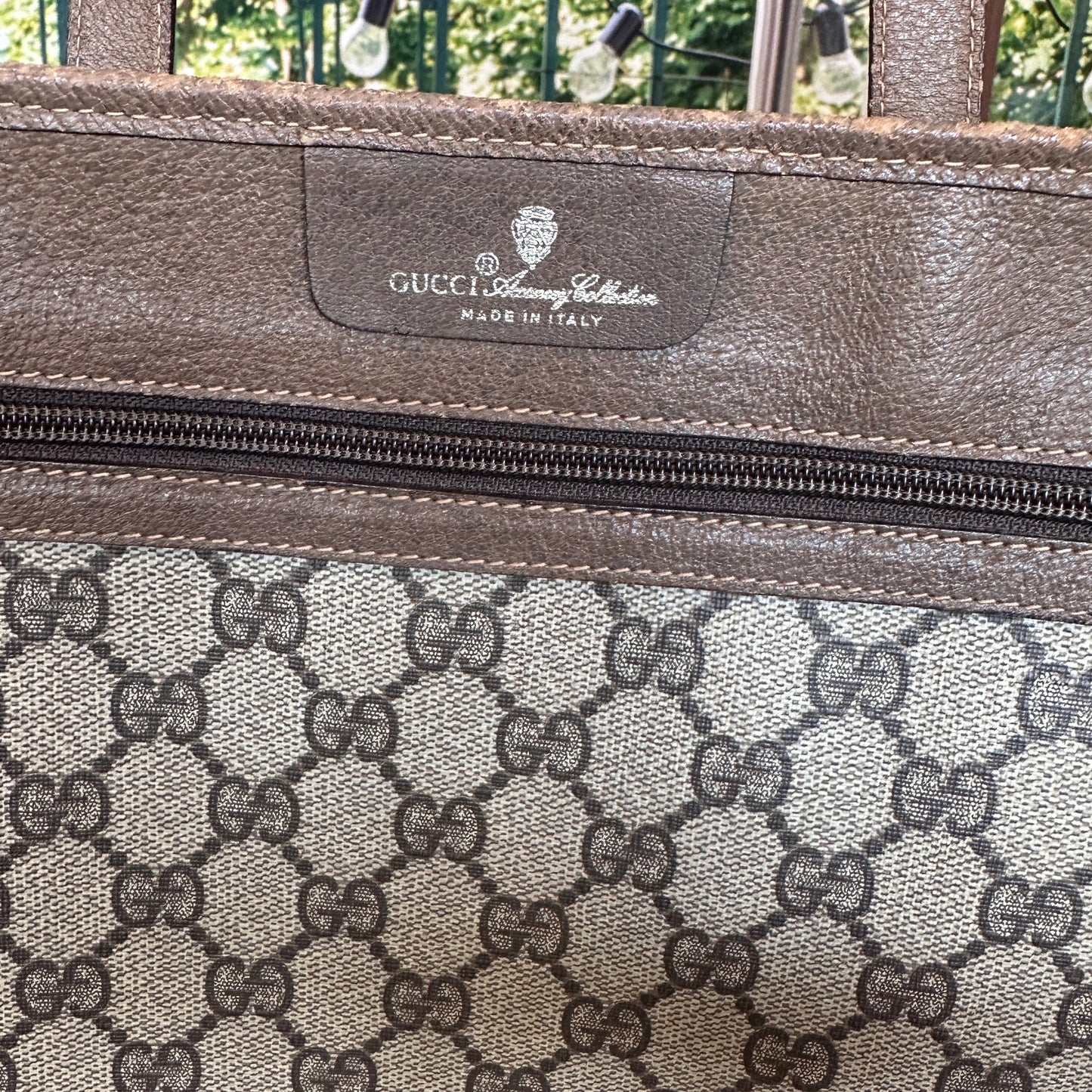 Gucci Beige GG Supreme Monogram Canvas Tote bag