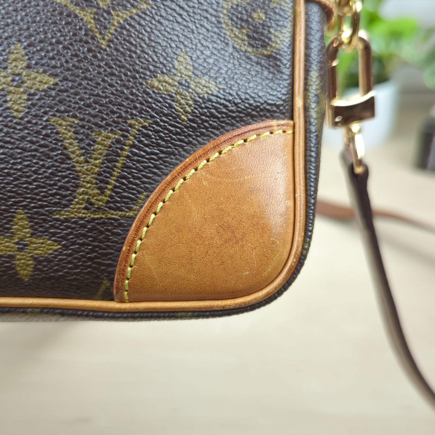 Louis Vuitton Marly Dragonne PM Converted Crossbody Bag