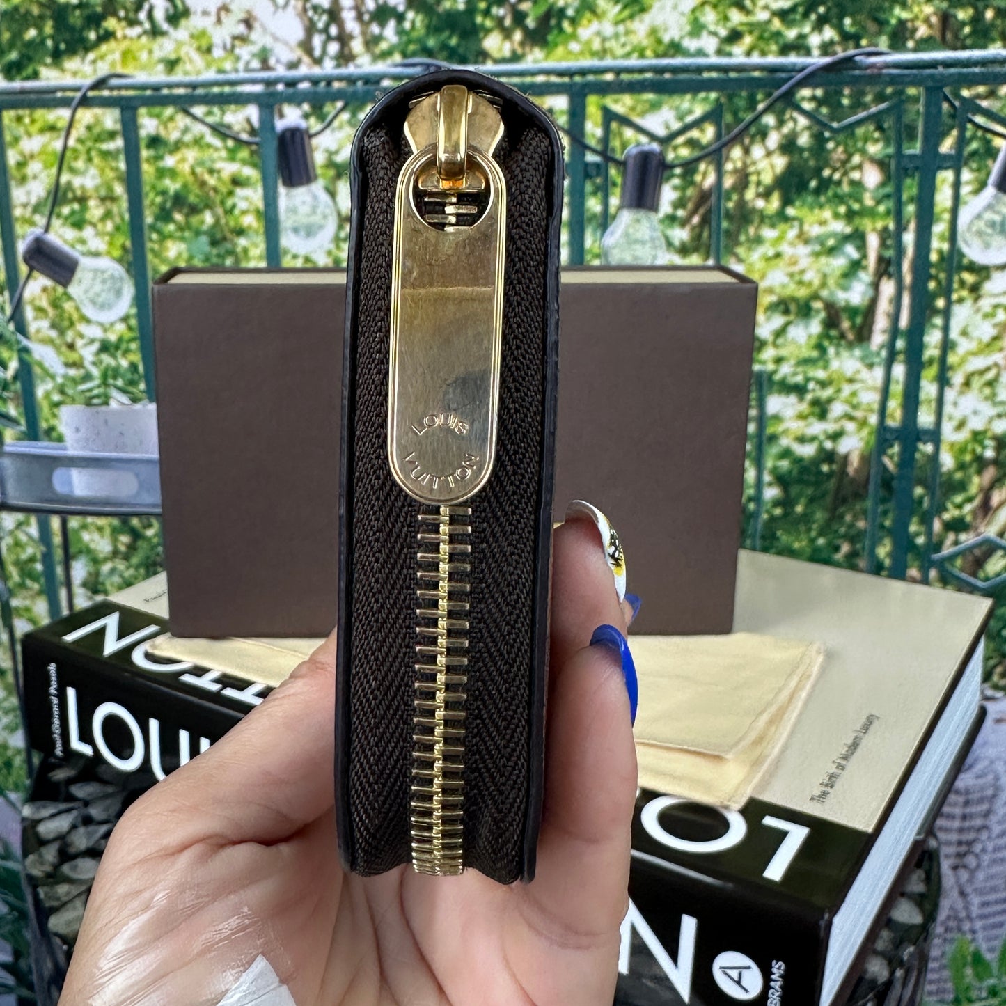 Louis Vuitton Damier Zippy Wallet