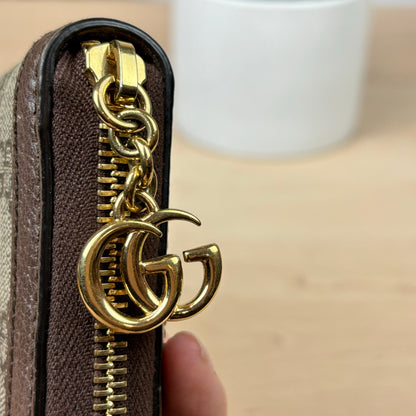 Gucci Ophidia GG Zip Around Wallet