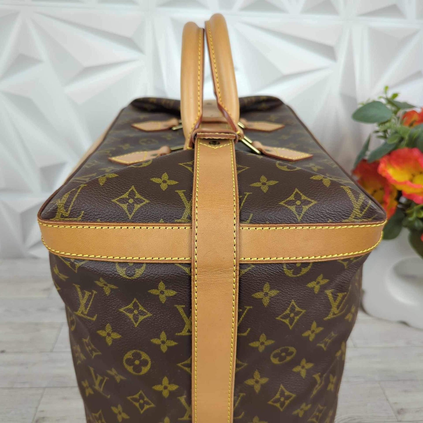 Louis Vuitton Monogram Canvas Cruiser 40 Travel Bag