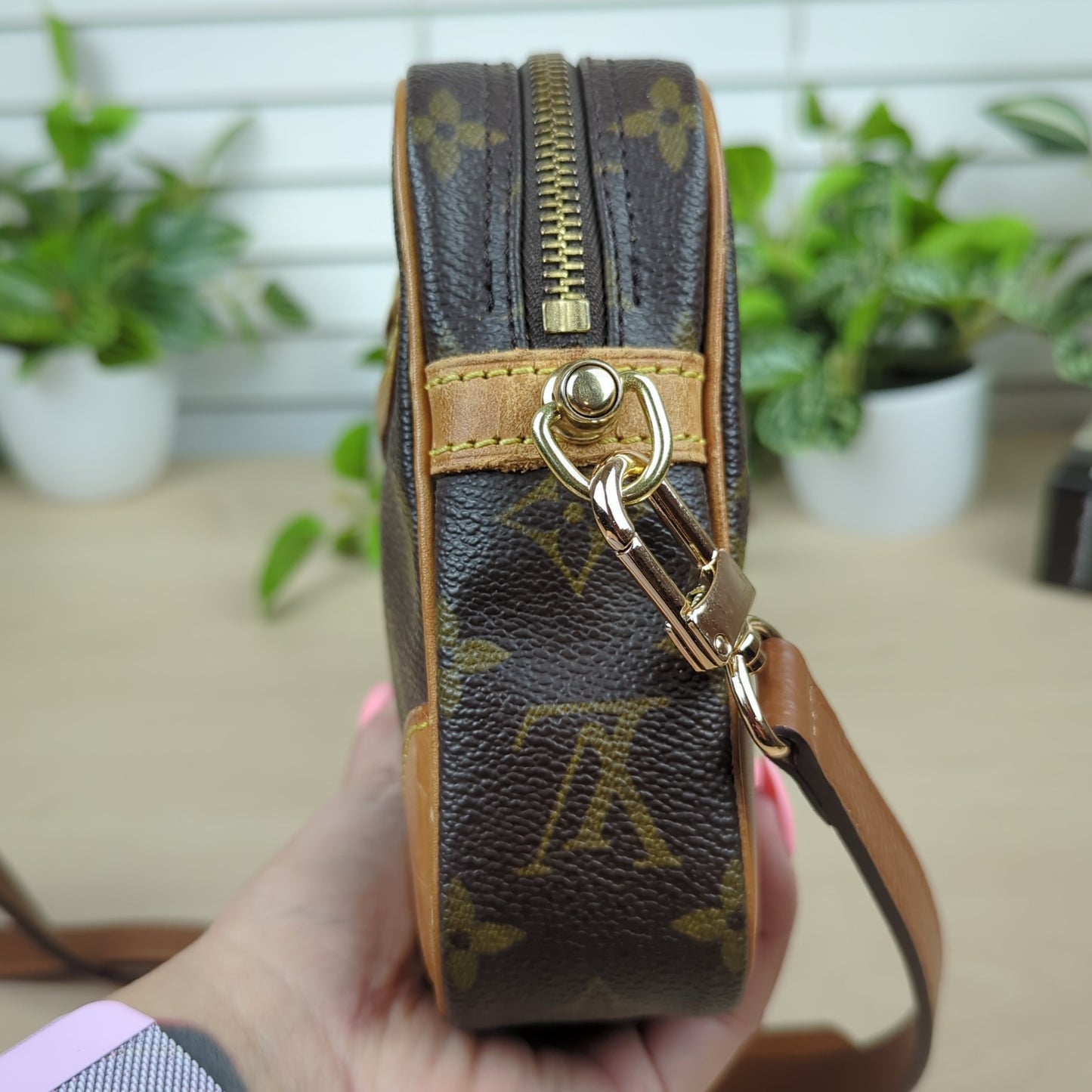 Louis Vuitton Marly Dragonne PM Converted Crossbody Bag