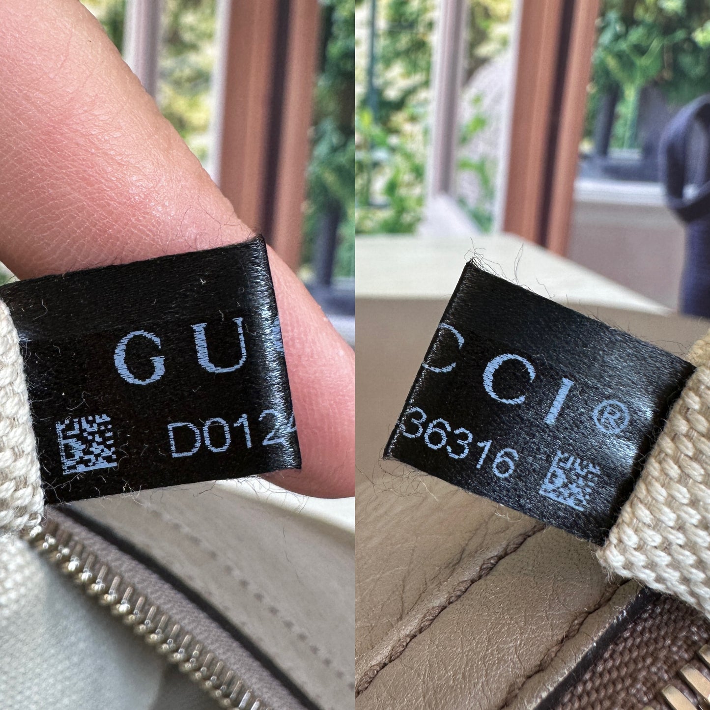 Gucci Gray Leather Soho Messenger Bag