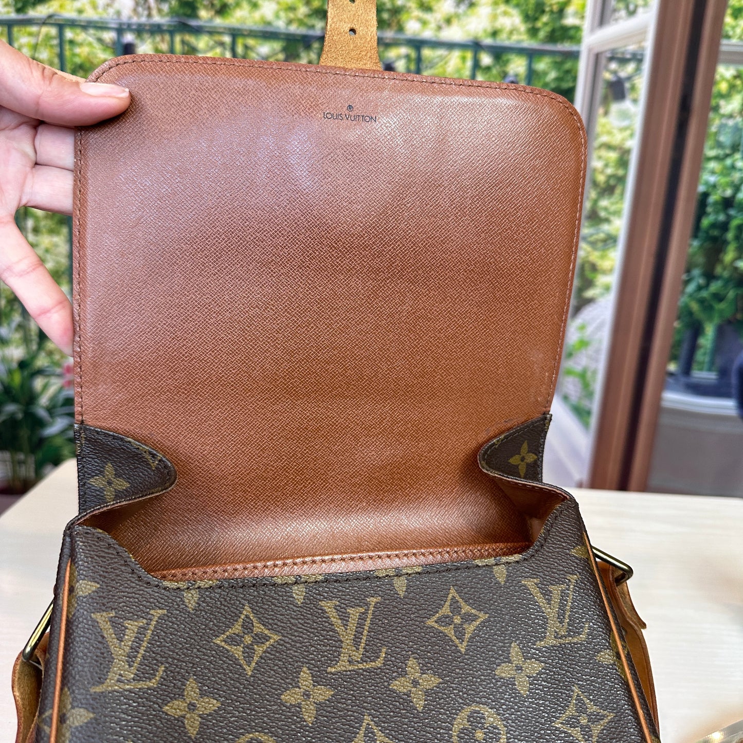 Louis Vuitton Cartouchiere MM Crossbody Bag