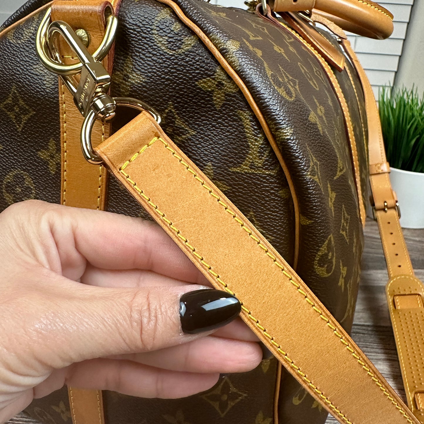 Louis Vuitton Monogram Keepall 50 Bandouliere