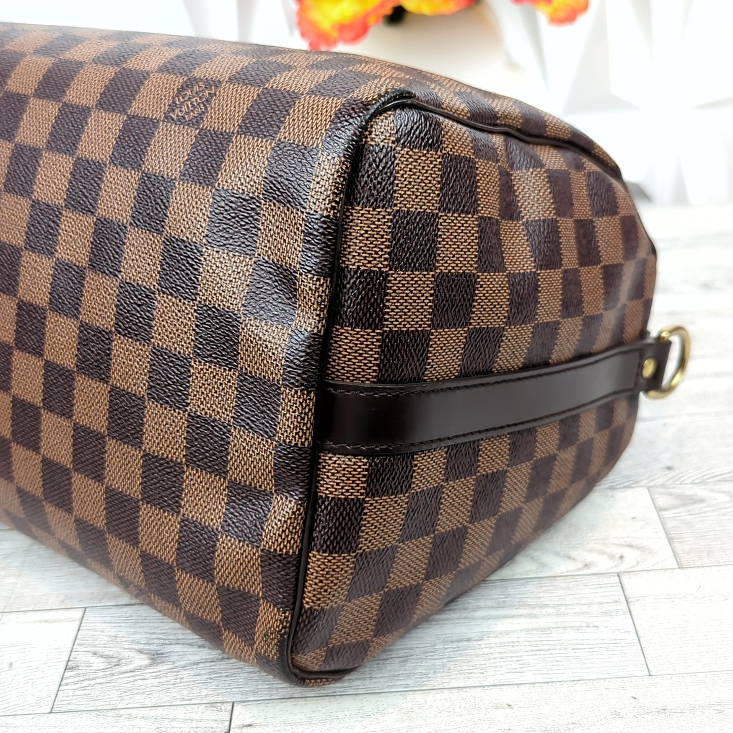 Louis Vuitton Damier Ebene Speedy Bandouliere 30