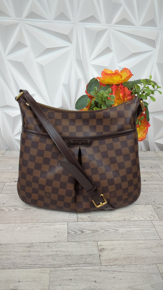 Louis Vuitton Damier Ebene Bloomsbury PM Crossbody Bag