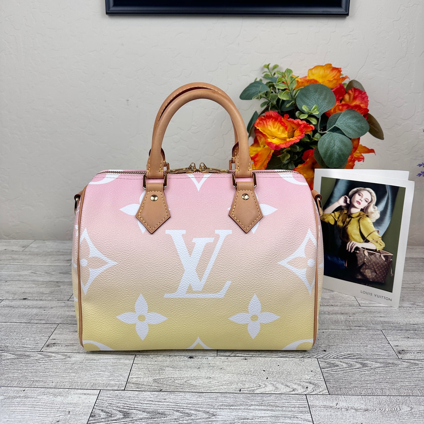 Louis Vuitton By The Pool Speedy Bandouliere 25