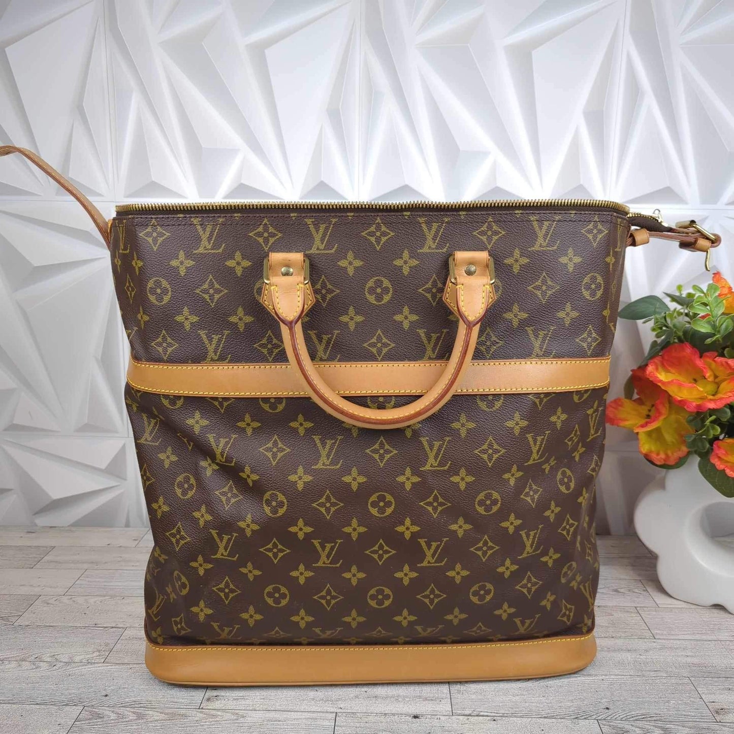 Louis Vuitton Monogram Canvas Cruiser 40 Travel Bag