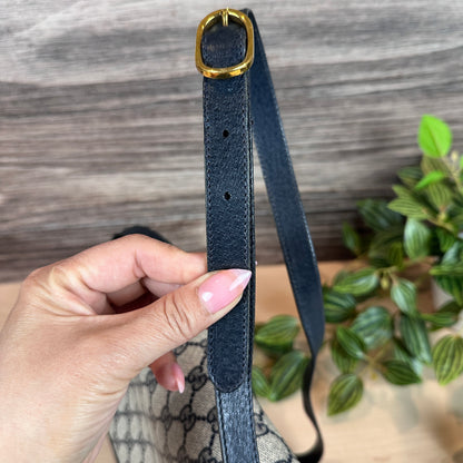 Gucci Vintage Supreme Sling Navy