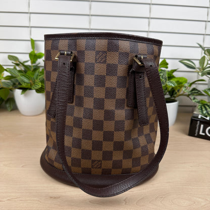 Louis Vuitton Marais Bucket Bag Damier Ebene