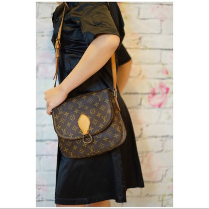 Louis Vuitton Monogram Saint Cloud GM Crossbody Bag