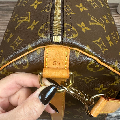 Louis Vuitton Monogram Keepall 50 Bandouliere