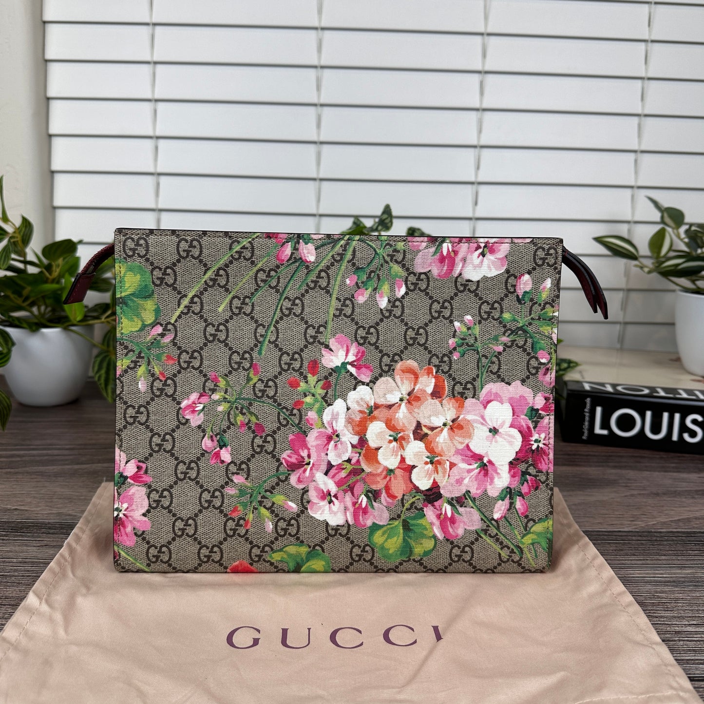 Gucci Blooms Large Cosmetic Case Antique Rose