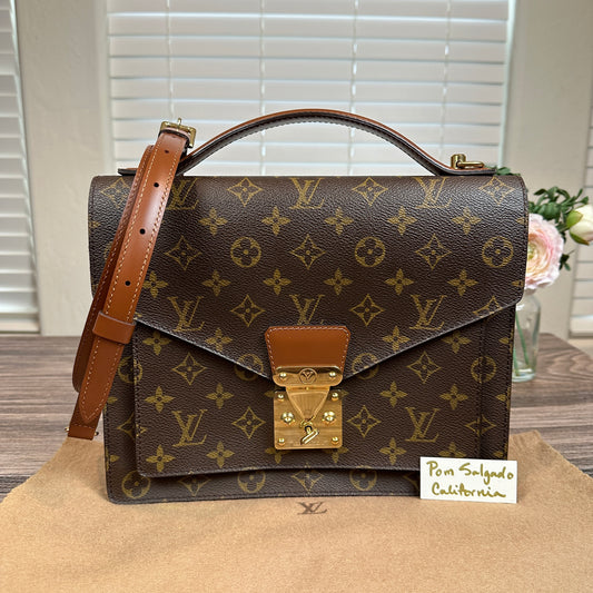 Louis Vuitton Vintage Monceau 28 Monogram