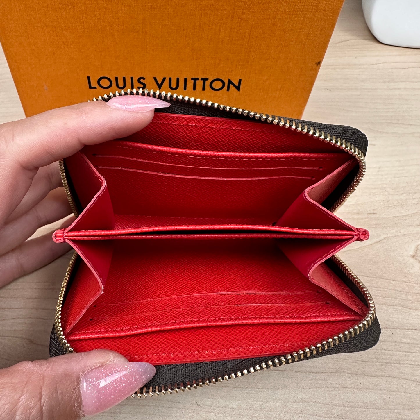 Louis Vuitton Monogram Zippy Coin Purse